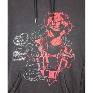 Corpse Husband Hoodie Mens M I‎ Am Miss You Anime Sweatshirt Graphic Sweatshirt
